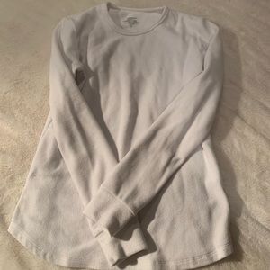 Long sleeve fleece shirt